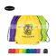 Waterproof nylon custom printed gym sack drawstring bag