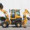 WZ30-25 construction machinery front loader and backhoe loader with CE certificate