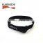 Heavy duty hook loop cinch strap with plastic ring