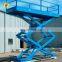 7LSJG Shandong SevenLift construction manual mini stationary hydraulic warehouse scissor cargo lift platform