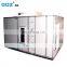 Automatic defrost refrigerative low noise ceiling dehumidifier