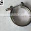 3069053 3923060 Cummins Engine 6BT Air Transfer Pipe V Band Clamp