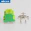 Yellow-green ground terminal Cable connector DIN rail terminal USLKG2.5