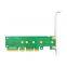 Linkreal PCIe NVMe M.2 Adapter Card PCIe3.0 x4 to NGFF M.2 SSD Adapter