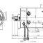 800W Permanent Magnet Motor DC 24V
