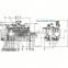 YC6J190N-40 engine water pump belt J41JG-1307002