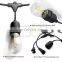 outdoor string light 48FT S14 LED Bulbs E26 E27 for Holiday Garden Patio Christmas Use fairy string light