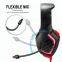 K1 Wired Gaming Headphones with Microphone Mic for Computer Best PC Gamer Headset