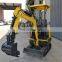 1.5 Ton Mini Hydraulic Crawler Excavator With Rake Ripper And Log grab For Sale