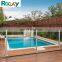 High quality aluminum 6063 T5 balustrade fence with tempered glass