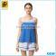 Wholesale cheap simple design sleeveless pajamas for women