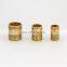 Hydraulic brass pneumatic threaded machine fitting male hose adapter