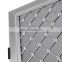 Diamond patterned aluminum mesh grille security doors and windows