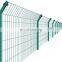 Pvc Coated Security v Folds Welded Wire Mesh Fence 3d Fence Panels