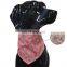 High quality soft custom Christmas dog bandana print dog bandana collar