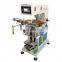 Semi-auto two colors rotary beer plastic crate basket pad printing machine