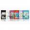 Colorful Smell Proof Food Storage Clear Front Packaging Hologram Holographic Resealable Ziplock Zipper Mylar Bags