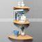 Good Decoration Wooden Corner Wall Shelf For Sale