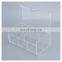Clear Tea Sugar Bag Storage Box Acrylic Tea Bag Organizer Box