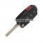 3 + 1 4 Buttons Flip Remote Car Key Cover Shell Fob Case For VOLKSWAGEN VW Touareg Switchblade