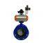 Pneumatic Flanged Butterfly Valve Quick Cut Hard Seal Pneumatic Valve Pneumatic Regulating Butterfly Valve