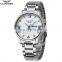 GUANQIN GQ80007-6A Luxury Quartz Analog Week Date Man Hand Watch Stainless Steel Wrist Watches For Men