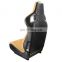 Adjustable Racing Seat PVC Leather  sports seat with single sliders