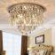 Suspended Lamp Crystal Chandelier Lamp Glass Ball Stairs Droplight Lamp Square Pendant Light