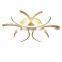 Modern LED Ceiling Lamps For Bedroom White Remote Control Dimming Lights Fixtures Acrylic Iron Ceiling Lamp