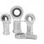 Top quality chrome steel male thread and female thread POS20 PHS20 ball joint rod end bearing