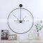 Drop Ship Quartz Clock Movements Gold Mute Silent Wall Clocks Reloj De Cuarzo For Metal Wall Decoration Wall Decor Home decor