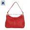 Eye Catching Luxurious Good Quality Swiss Cotton Stitching Women Genuine Leather Handbag