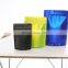 HOT SALE Free Shipping Plastic Food Packaging Bag Matte Finish Stand Up Pouch color matte aluminizing bag