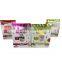 Factory Custom Printed bocadillos de frutas y verduras UV printing flat bottom reusable snack bag