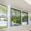 Australian As2047 Residential Powder Hand Chain Winder Aluminum Awning Window Coating Unique Design Black Swing Horizontal
