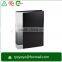 hard plastic pp clear portable display presentation file folder with pockets