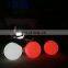 China factory Wholesale PE plastic glowing remote control rechargeable outdoor and swimming pool swimming pool led ball light