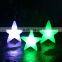 led Christmas lights wholesale /Colorful LED Christmas Decorative atmosphere lamp Star shaped outdoor floor lamp  with Battery
