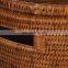 Vietnam supplier Rattan Laundry Basket Hamper Basket With Lid Wholesale in Bulk
