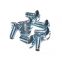 T-head cross blue zinc plated electronic and electrical screws