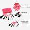 7pcs cream make up tools ,cosmetic brush set