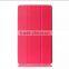 3 fold PU leather wallet case for Google Nexus 9 with wake up/sleep function