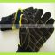 high breathable oil field work glove, impact safety gloves, mechanic glove EN 388