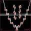 Factory wholesale 2016 new design red crystal rhinestone jewelry set                        
                                                                                Supplier's Choice