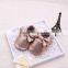multiple colors children tassel shoes 100%handmade toddler baby moccasins for 0-3 years