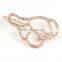 Rhinestone side clamp clip, Thumb finger clip ,hair clips