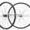 27.5er offset MTB carbon beadless wheelset 650B hookless AM racing wheels