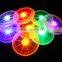 Delicate Colorful Changing LED Light Drink Glass Bottle Cup Coaster Mat Bar Party Xmas Gift For Sale