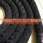 Black high strength fitness battle rope,outdoor training rope