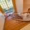 Prefinished Curve Shape Oak Stair Treads